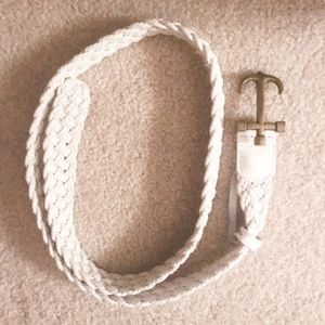 White ANCHOR Belt